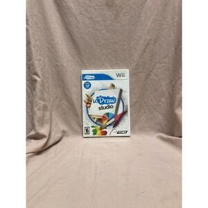 uDraw Studio Nintendo Wii Video w/Manual